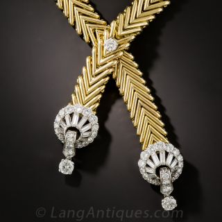 Marchak Diamond Sautoir Necklace