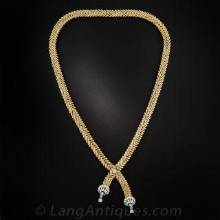 Marchak Diamond Sautoir Necklace