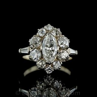 Estate Diamond Cocktail Ring
Estate Jewelry 