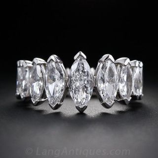  Marquise Diamond Eternity Band