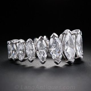  Marquise Diamond Eternity Band