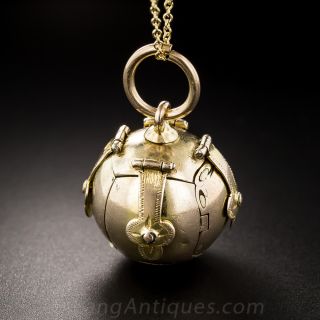 Masonic Ball Charm