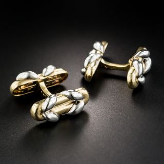 Mauboussin Platinum & 18K Cufflinks