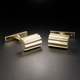 Men's Cogwheel Cufflinks