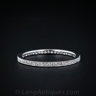 Micro Bead-Set Diamond Band