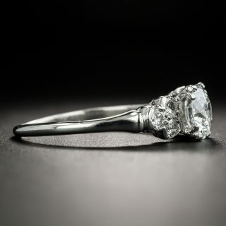 Mid-Century 1.00 Carat Diamond Engagement Ring - GIA E SI1