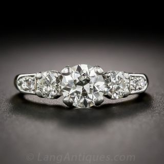 Vintage 1.03 Carat Engagement Ring - GIA I VS1 - 1