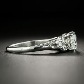Mid-Century 1.25 Carat Diamond Engagement Ring, GIA K VS1