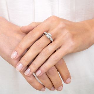 Mid-Century 1.50 Carat Diamond Engagement Ring