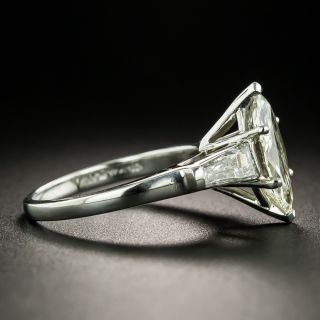 Mid-Century 1.58 Carat Marquise-Cut Diamond Engagement Ring - GIA