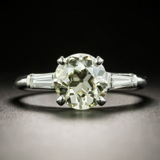 Mid-Century 1.70 Carat Diamond Engagement Ring - 2