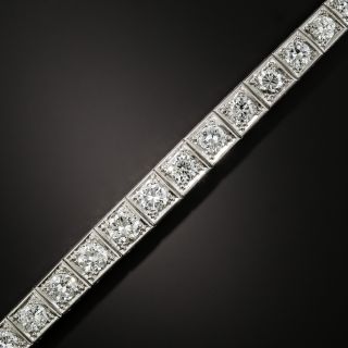 Mid-Century 11.00 Carat Diamond Line Bracelet by Walser, Wald & Cia - 3