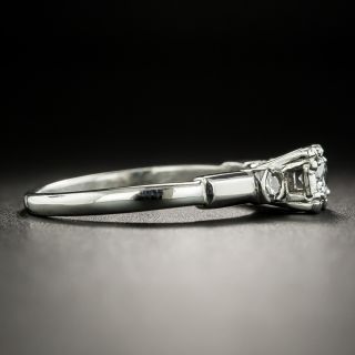 Mid-Century .18 Carat Diamond Engagement Ring