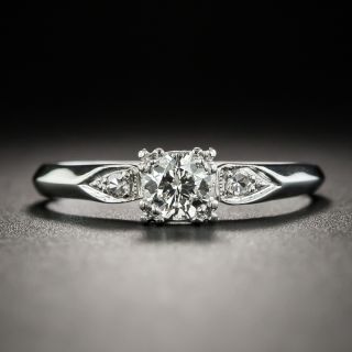 Mid-Century .25 Carat Engagement Ring - 1