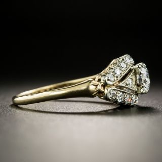 Mid Century .30 Carat Diamond Ring by Silbermann, Kohn, and Wallenstein