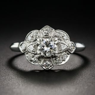 Mid-Century .35 Carat diamond Engagement Ring