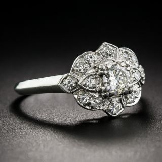 Mid-Century .35 Carat diamond Engagement Ring