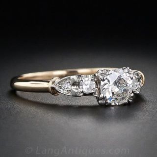 Mid-Century .40 Carat Diamond Engagment Ring