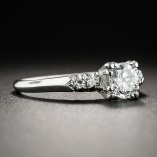 Mid-Century .45 Carat Diamond Engagement Ring