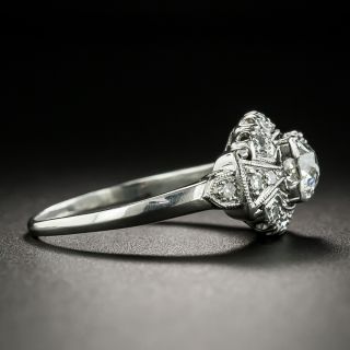 Mid-Century .45 Carat Diamond Engagement Ring