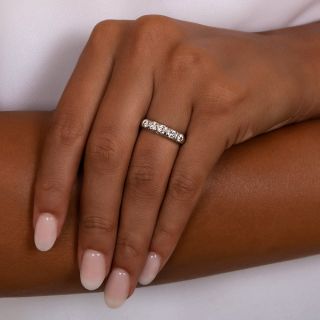 Mid-Century 5-Stone Diamond Band