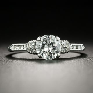 Mid-Century .70 Carat Diamond Engagement Ring by Traube, Orange Blossom - 2