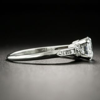 Mid-Century .70 Carat Diamond Engagement Ring by Traube, Orange Blossom