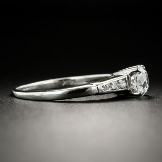 Mid-Century .70 Carat Diamond Engagement Ring