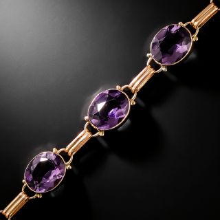 Mid-Century Amethyst Bracelet by Binder Brothers - 2
