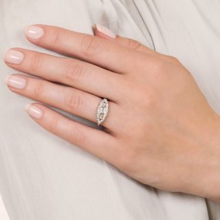 Mid-Century Diamond Band Ring by Albert Samuels Co.