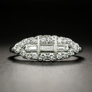 Mid Century Diamond Band Ring by Albert Samuels Co. - 2