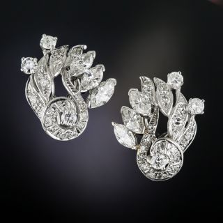 Mid-Century Diamond Earrings - 2