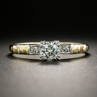 Mid-Century Diamond Engagement Ring - 1