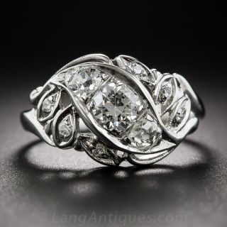 Mid-Century Diamond Ring