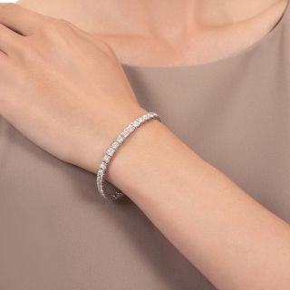 Mid-Century Diamond Tennis Bracelet