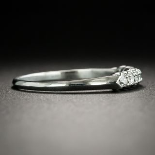 Mid-Century Diamond Wedding Band by Granat Brothers