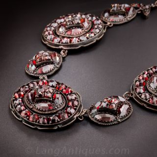 Mid-Century Garnet Necklace