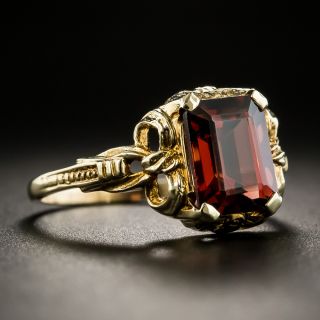 Mid-Century Garnet Ring by Samsan