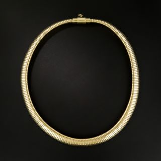 Mid-Century Gas Pipe Necklace by Forstner - 2