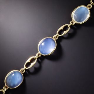 Mid-Century Moonstone Bracelet - 2