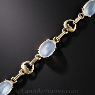 Mid-Century Moonstone Bracelet