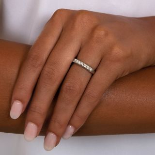 Mid-Century Nine-Stone Diamond Band