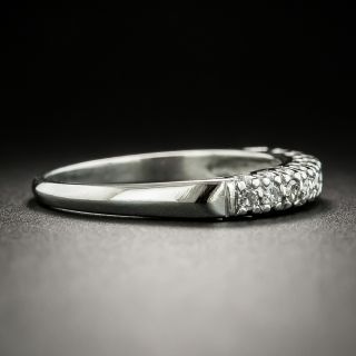 Mid-Century Nine-Stone Diamond Wedding Band