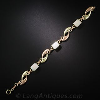 Mid-Century Opal Bracelet