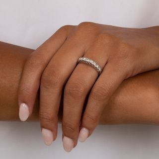 Mid-Century Seven-Stone Diamond Band