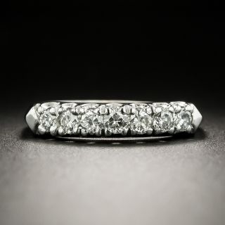 Mid-Century Seven-Stone Diamond Band - 2
