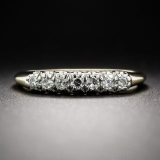 Mid-Century Two-Tone Diamond Band