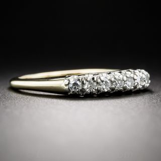 Mid-Century Two-Tone Diamond Band
