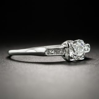 Mid-Century .30 Carat Diamond Engagement Ring