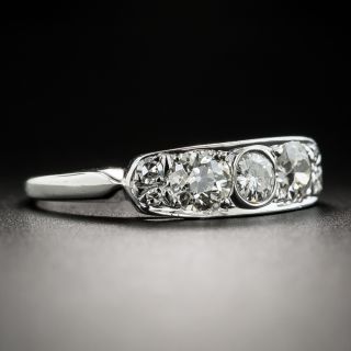 Mid-Century Vintage Diamond Band Ring by Delta